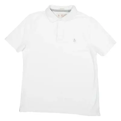PENGUIN Mens Polo Shirt White S