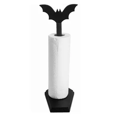 Bat Design Paper Towel Holder, Creative Towel Holder, Gothic Home Decor