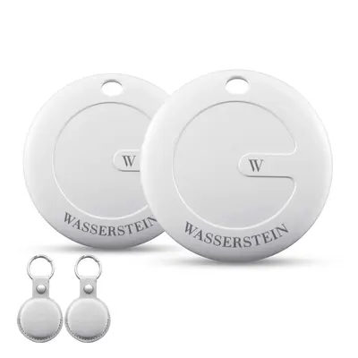 Wasserstein WTag Bluetooth Tracker - MFi Certified - Works with Apple Find My (Not Compatible with Android)