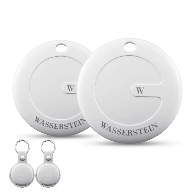 Wasserstein WTag Bluetooth Tracker - MFi Certified - Works with Apple Find My (Not Compatible with Android)
