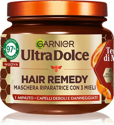 Garnier Ultra Sweet Honey Treasures Regenerating Mask for Damaged Hair 340 ml