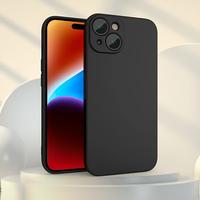iPhone case,Pure Black All-inclusive Protective Phone Case,Phone Accessories Compatible with iPhone 11 12 13 14 15 Pro Max Co...