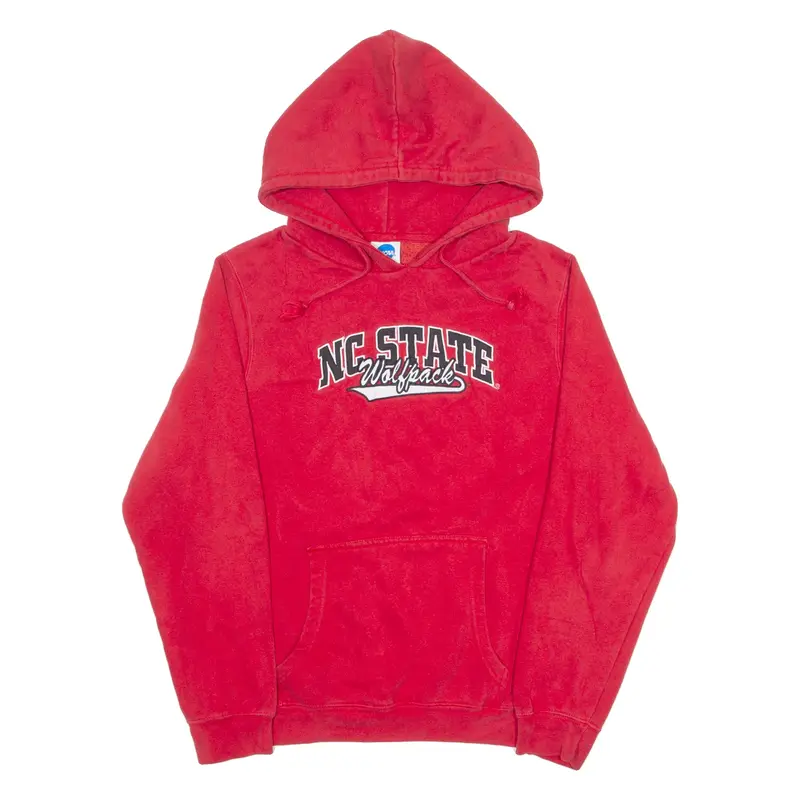 NCAA North Carolina State Wolfpack Mens Red Hoodie USA XL