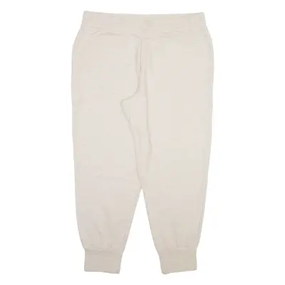 PATAGONIA Womens Joggers Cream Tapered L W33 L26