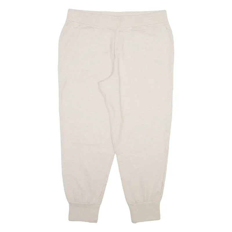 PATAGONIA Womens Joggers Cream Tapered L W33 L26