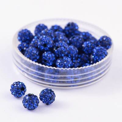 Pave Disco Ball Beads
