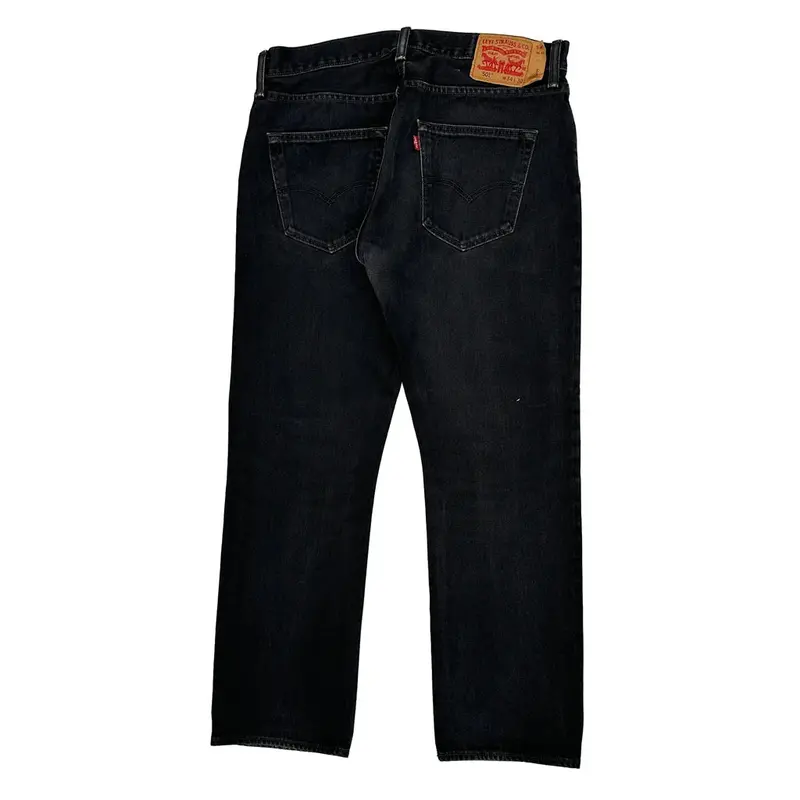 501 Levis Jeans - 34W 29L Black Denim | Size: 34″ waist