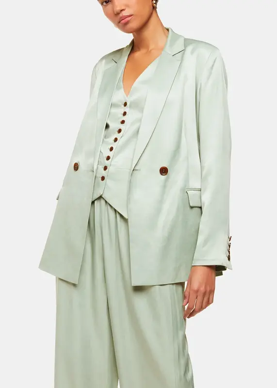 Rita Luxe Blazer 38357 Sage-Green | Color: SAGE GREEN | Size: 10