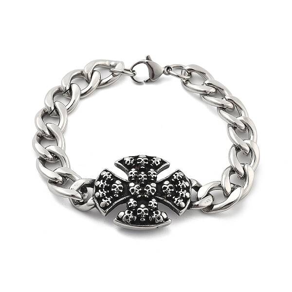 304 Stainless Steel Curb Chains Bancelets