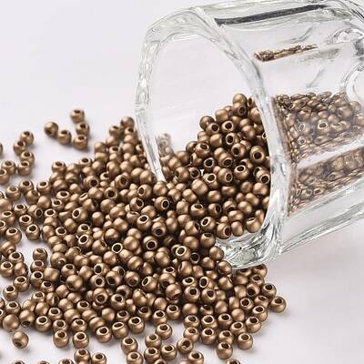11/0 Grade A Baking Paint Glass Seed Beads