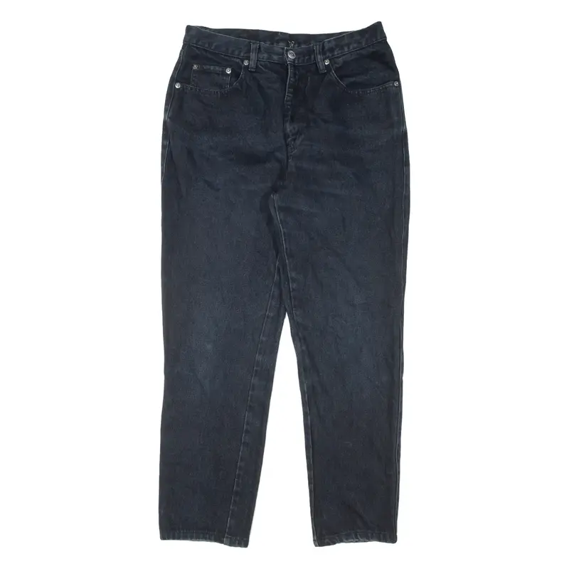 TEDDY'S Womens Jeans Blue Regular Mom W29 L28