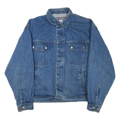 ECKO JEANS Mens Denim Jacket Blue L