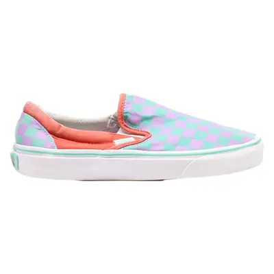 VANS Pump Shoes Blue Canvas Girls UK 4