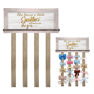 Wood Hanging Welcome Sign