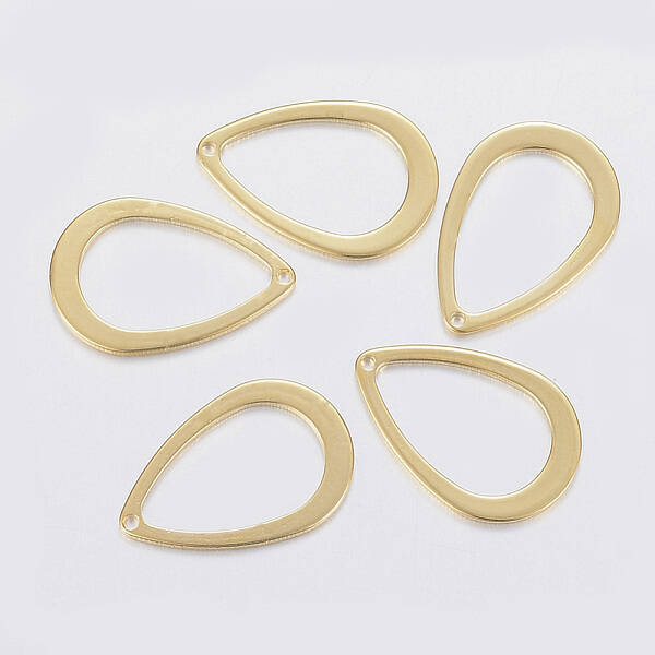 304 Stainless Steel Open Pendants