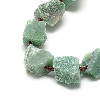 Natural Green Aventurine Beads Strands