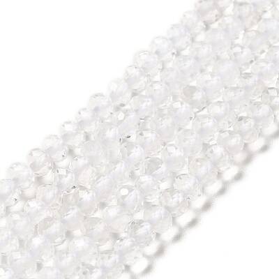 Natural Quartz Crystal Beads Strands