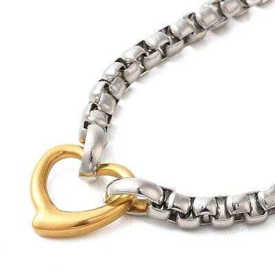202 Stainless Steel Box Chain Necklaces