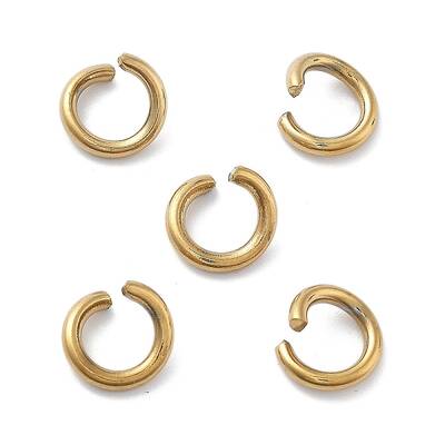 Ion Plating(IP) 304 Stainless Steel Open Jump Rings