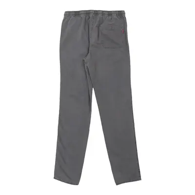 Carrera Trousers - Medium Grey Cotton