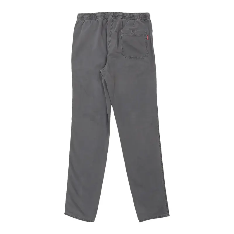 Carrera Trousers - Medium Grey Cotton