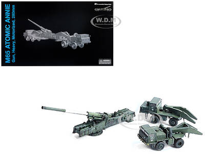 United States M65 Atomic Cannon Atomic Annie Artillery Olive Drab Firing Mode US Army NEO Dragon Armor Series 1/7...