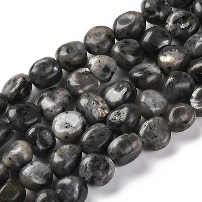 Natural Larvikite Beads Strands