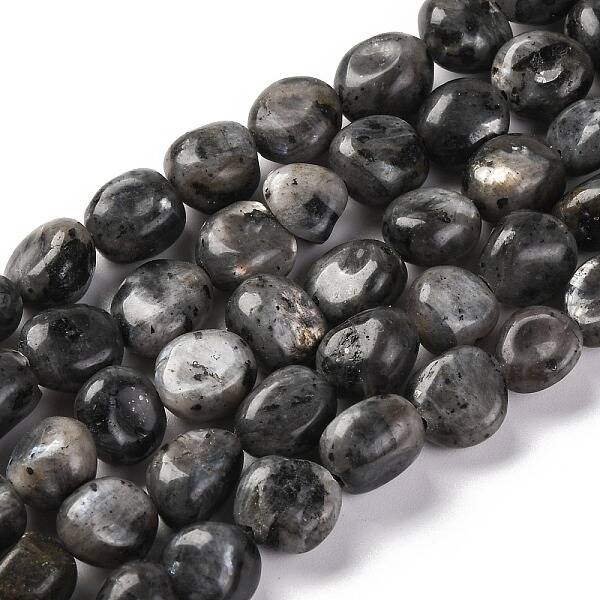 Natural Larvikite Beads Strands