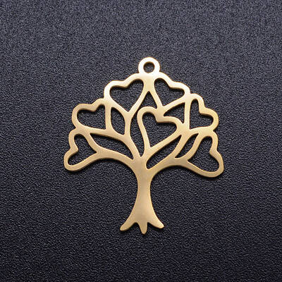 201 Stainless Steel Hollow Pendants