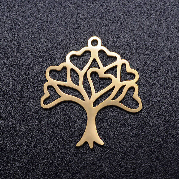 201 Stainless Steel Hollow Pendants