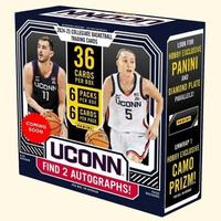 2 (TWO) SINGLE PACK 2024/25 Panini UConn Collegiate Basketball Hobby Box