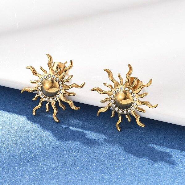 304 Stainless Steel Stud Earrings