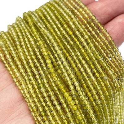 Natural Lemon Quartz Beads Strands