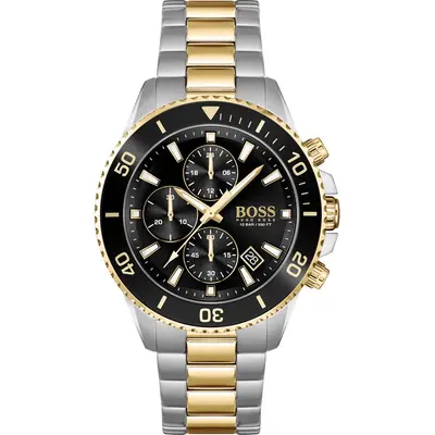 Hugo Boss 1513908 Men's Admiral Watch Two Tone