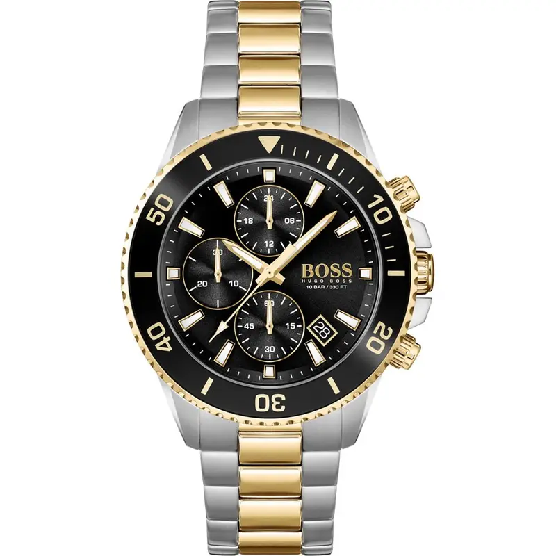 Hugo Boss 1513908 Men's Admiral Watch Two Tone
