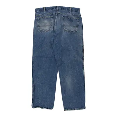 Dickies Carpenter Trousers - 38W 31L Blue Cotton
