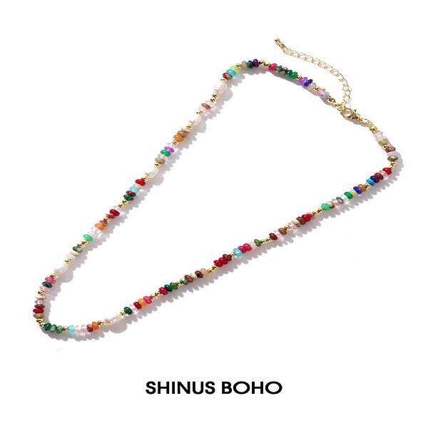 Colorful Little Beaded Necklaces
