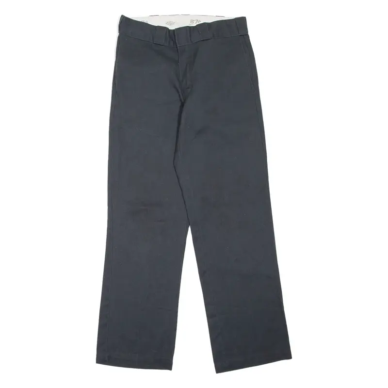 DICKIES 874 Workwear Mens Trousers Black Regular Straight W30 L30