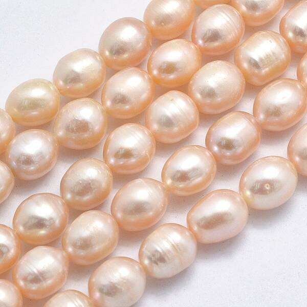 Natural Cultured Freshwater Pearl Beads Strands