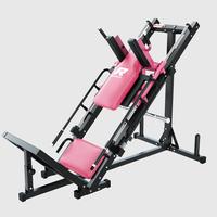 RitFit Leg Press Hack Squat Machine, Professional Adjustable Leg Press Machine for Home Gym with Linear Bearing, Specialty Ha...