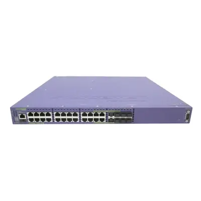 Extreme Networks X460-24P-CONFIG-3 | Summit X460 Series 24 x SFP Ports PoE 1000Base-X + 4 x Shared RJ-45 Ports Layer 3 Manage...