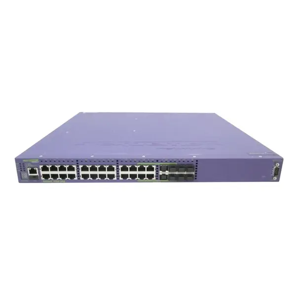 Extreme Networks X460-24P-CONFIG-3 | Summit X460 Series 24 x SFP Ports PoE 1000Base-X + 4 x Shared RJ-45 Ports Layer 3 Manage...