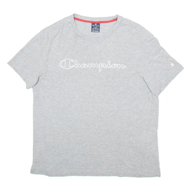 CHAMPION Mens T-Shirt Grey L