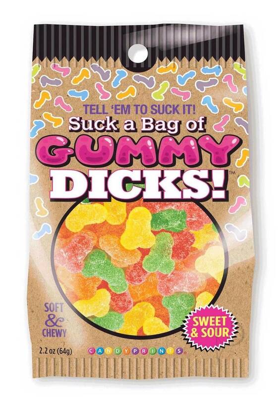 Cp Suck A Bag Gummy Dicks 4oz