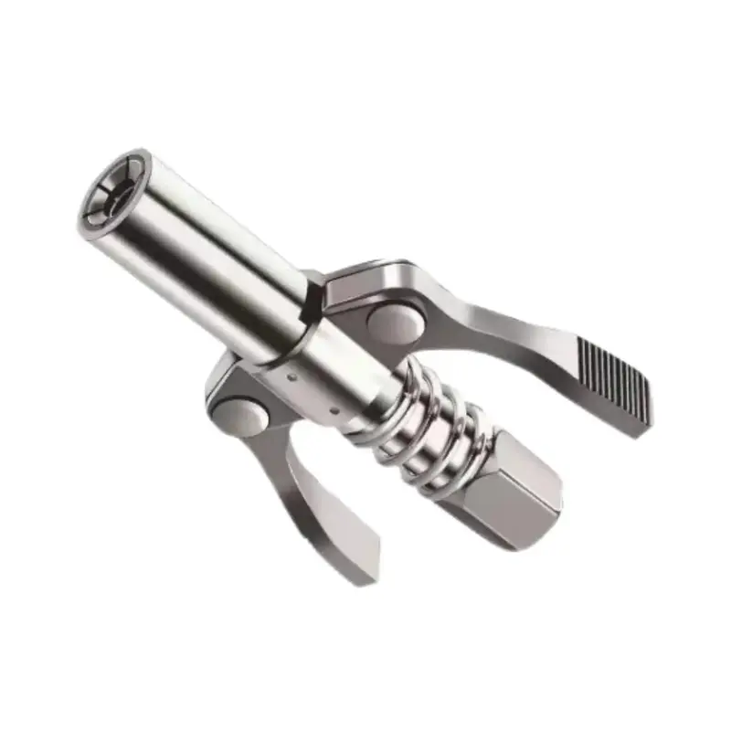 Lock-clamp Type High-pressure Grease Nozzle, Manual Electric Pneumatic Butter, Gear Type Grease Nozzle Flat Head, Suitable fo...