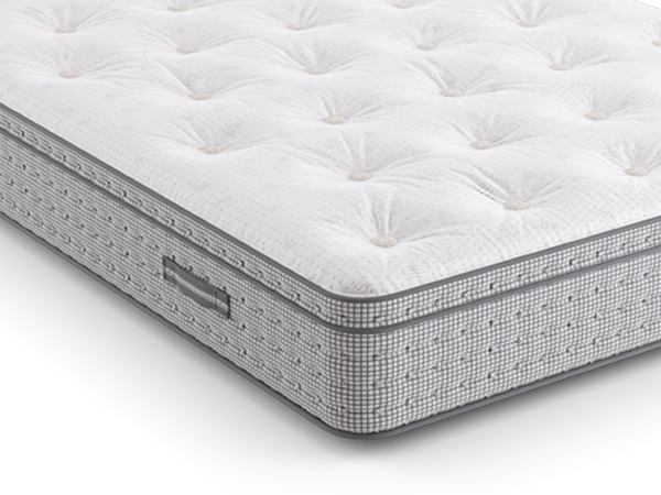 Diamond Monaco Tufted Euro Top Mattress Medium
