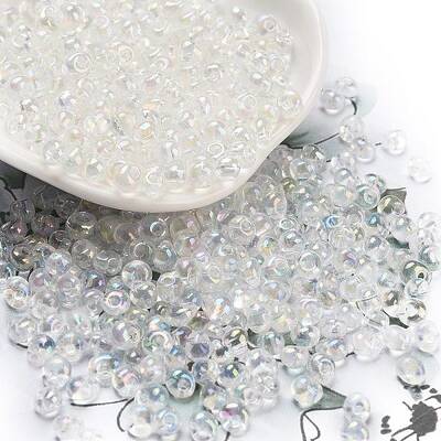 6/0 Inside Colours Glass Seed Beads