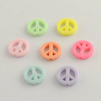 Opaque Acrylic Beads