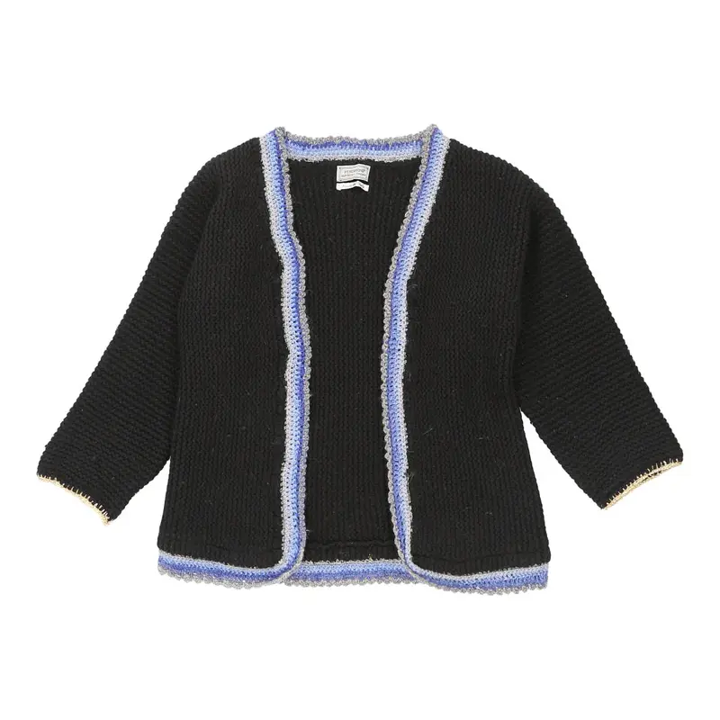 Fendissime Cardigan - Small Black Wool Blend | Size: small
