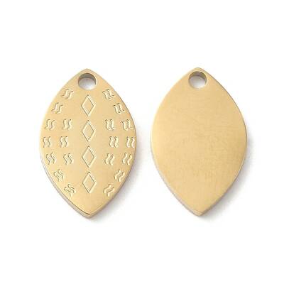 Ion Plating(IP) 316L Surgical Stainless Steel Charms